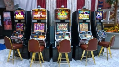 Detailed slot game interface with traditional themes on nero 4d